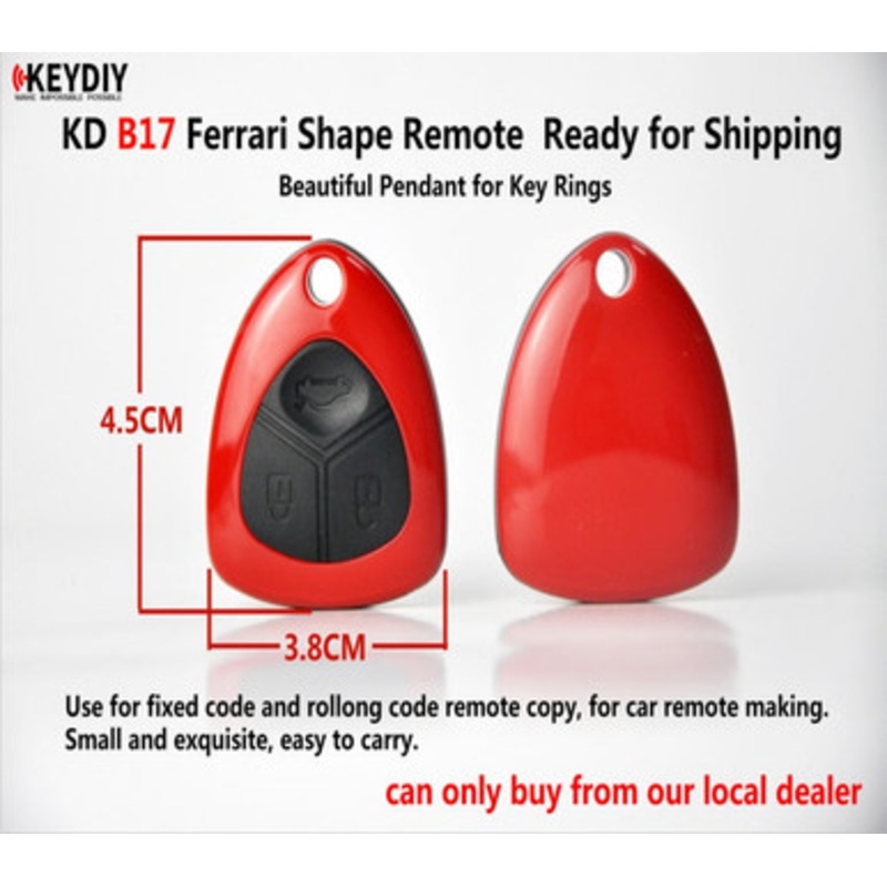 KEYDIY B Series Remote – Ferrari Shape