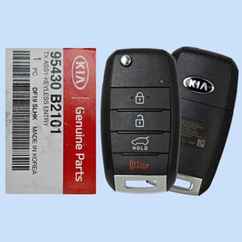 Kia Remote Flip Key OSLOKA-875T – PSD1, 95430-B2101, 433 MHz – New, OEM
