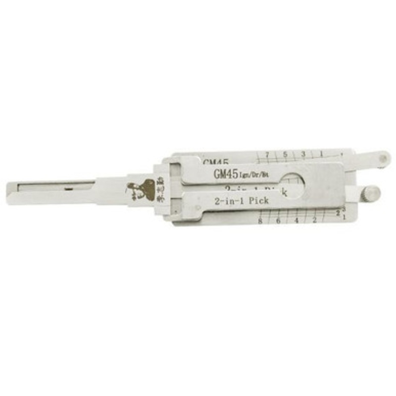 Original Lishi GM45 Pontiac G8 2-in-1 Pick – Door/Trunk