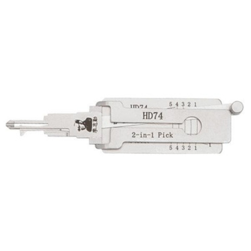 Original Lishi HD74 2-in-1 Pick And Decoder For Honda Motorcycles  – Anti Glare