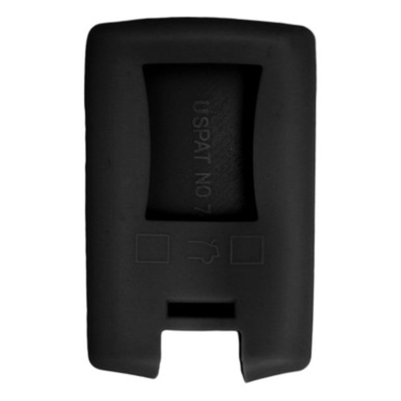Replacement Silicone Jacket Keyless Remote Cover GMC75 for GM 4 Button Smart Key for Corvette FCC ID: M3N5WY7777A – Black