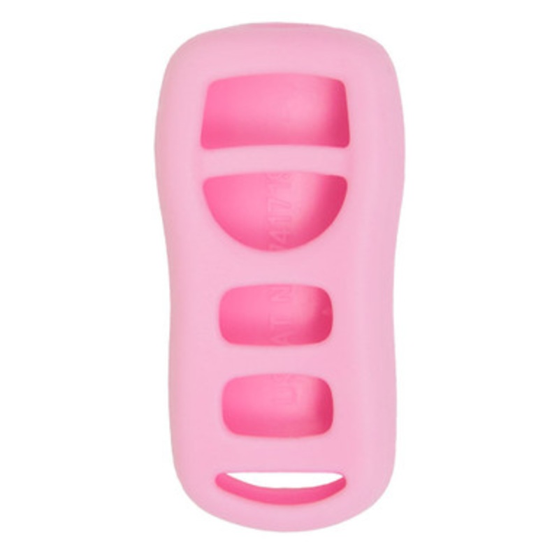 Replacement Silicone Jacket Keyless Remote Cover NSSNF24 for Nissan – Pink