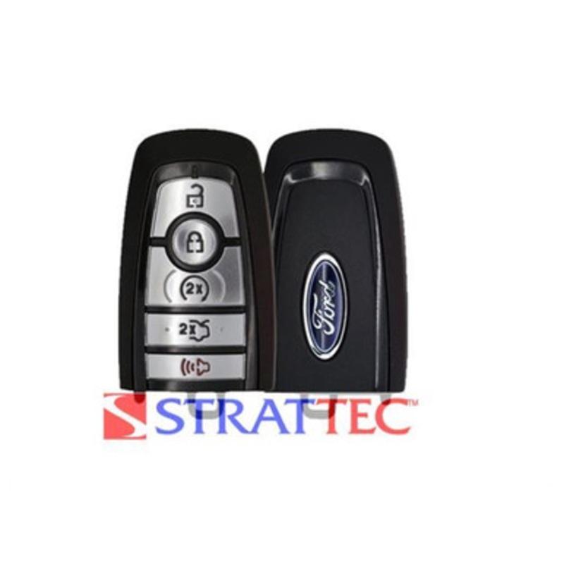 STRATTEC Ford Logo (5929500) 164-R8149 5-Button Smart Key for Ford (902 MHZ) – 2 Way
