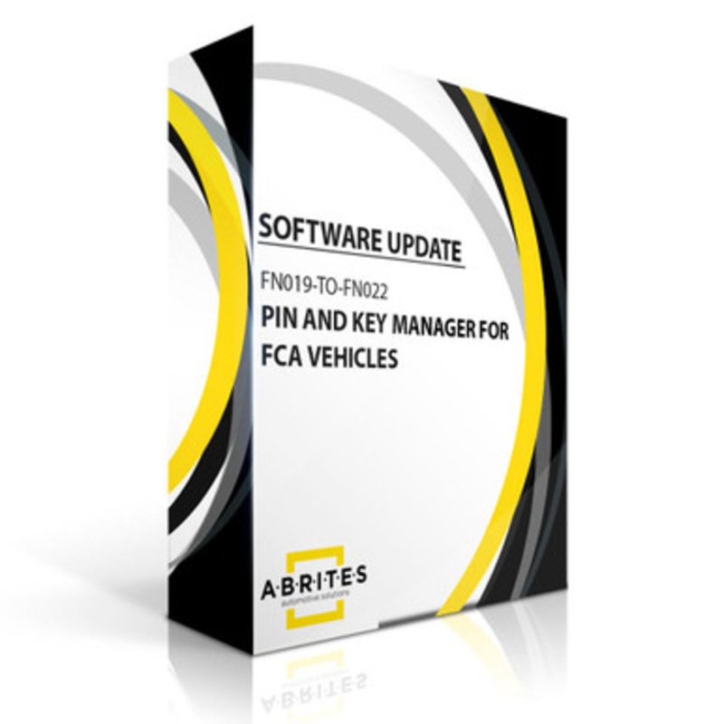 Abrites FN022 PIN and Key Manager For FCA Vehicles – Upgrade from FN019 – Software