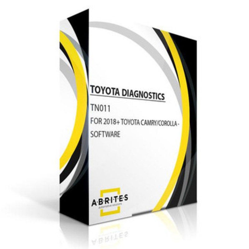 ABRITES TN011 Key Programming for 2018+ Toyota Camry/Corolla – Software