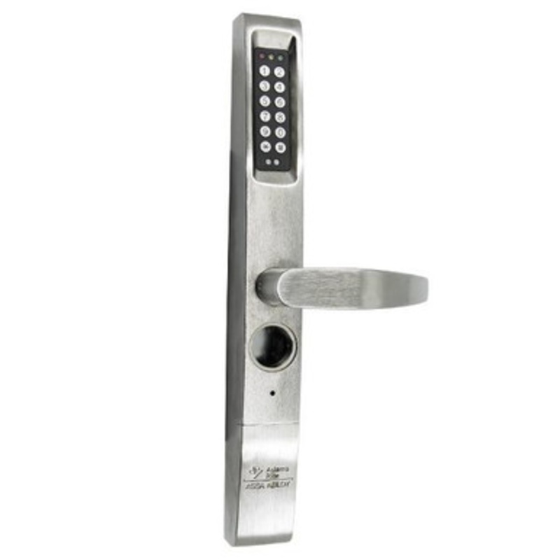 Adams Rite eForce 150 Keyless Entry Trim For For Adams Rite MS Deadbolts – Satin Chrome