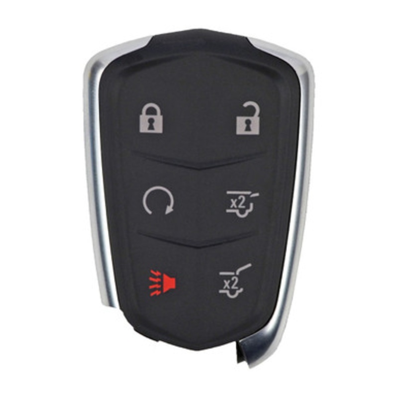 Cadillac 6 Button Smart Key HYQ2AB, 13510242, 315 MHz – Refurbished, Grade A