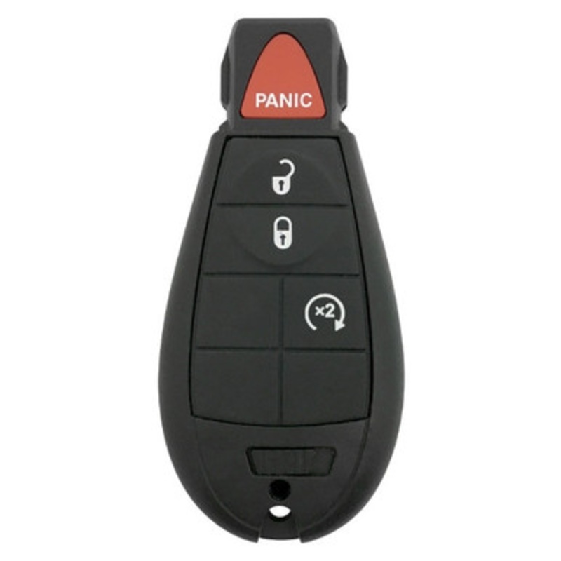 Dodge RAM 4 Button Non-Prox Fobik Remote Key IYZ-C01C, 56046639AG, 433 MHz – New OEM