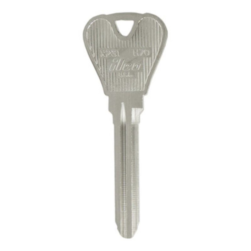 ILCO AF01539002 H70 Mechanical Key, Pack of 10