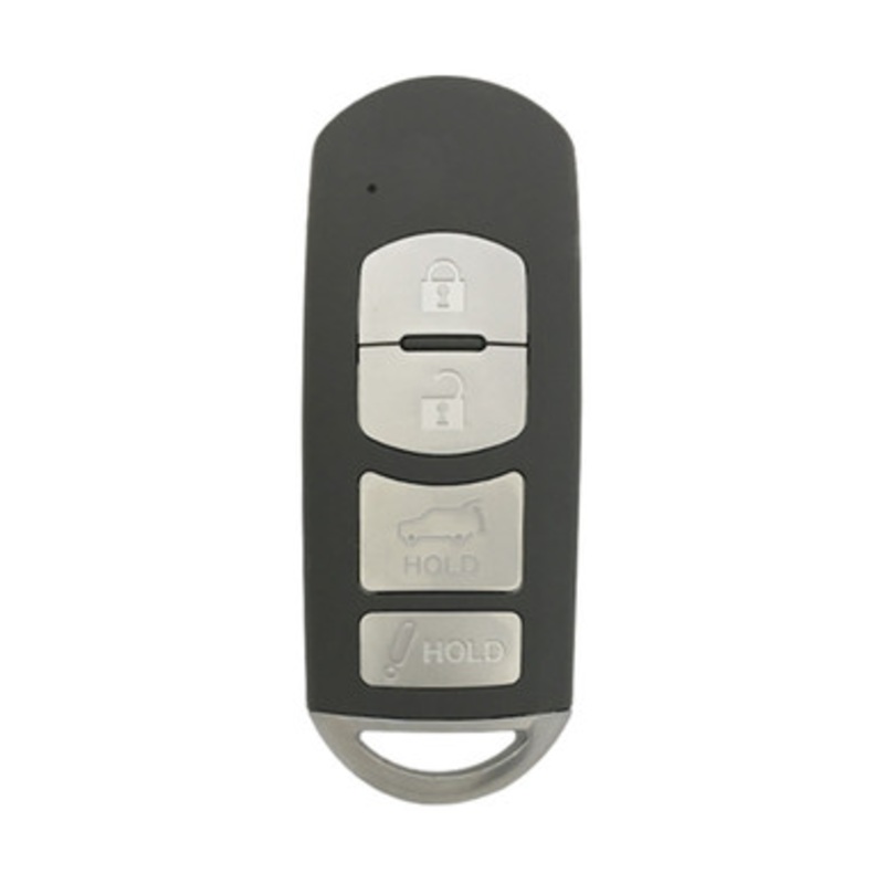 Mazda 4 Button Smart Key WAZSKE13D02, TK52-67-5DY, 315 MHz – Refurbished, Recase