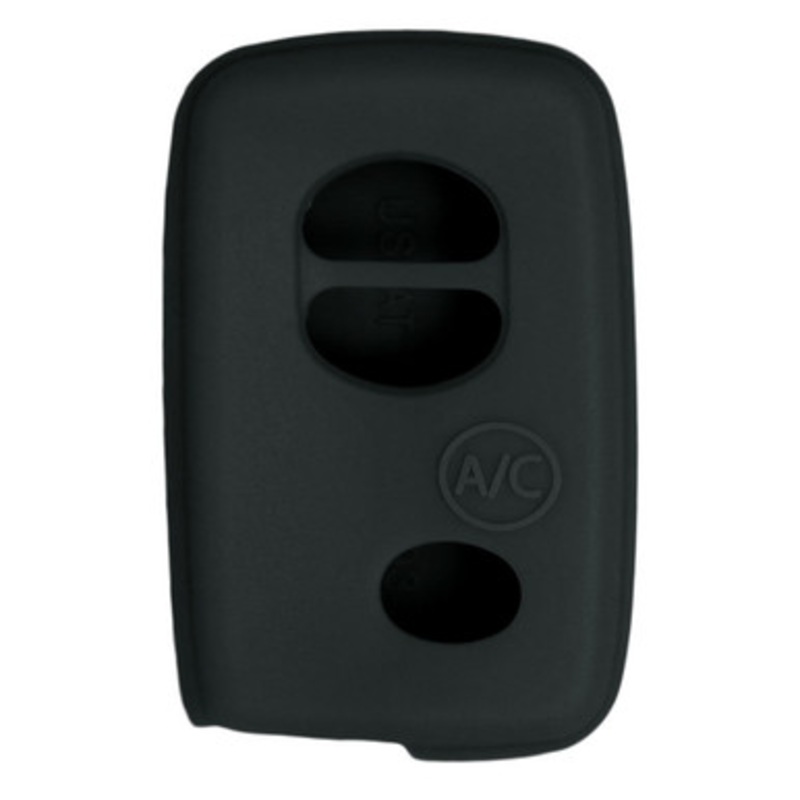 Replacement Silicone Jacket Keyless Remote Cover TYOTAG54 for Toyota 4 Button Proximity Smart Key Remote FCC ID: HYQ14AAB – Black
