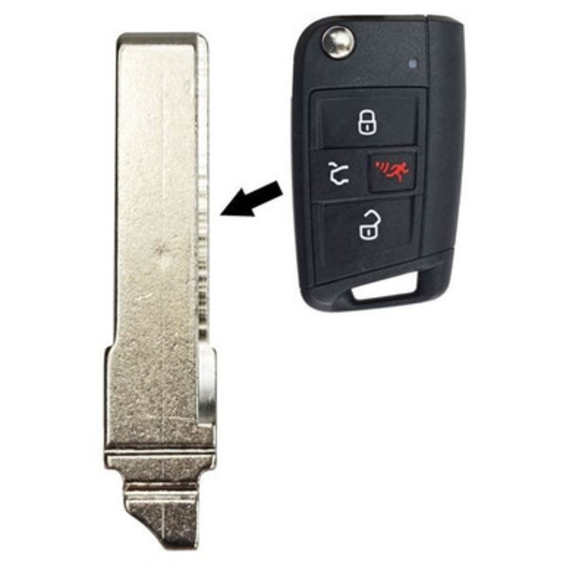 Volkswagen Flip Key Switch Blade Replacement HU66 – Aftermarket