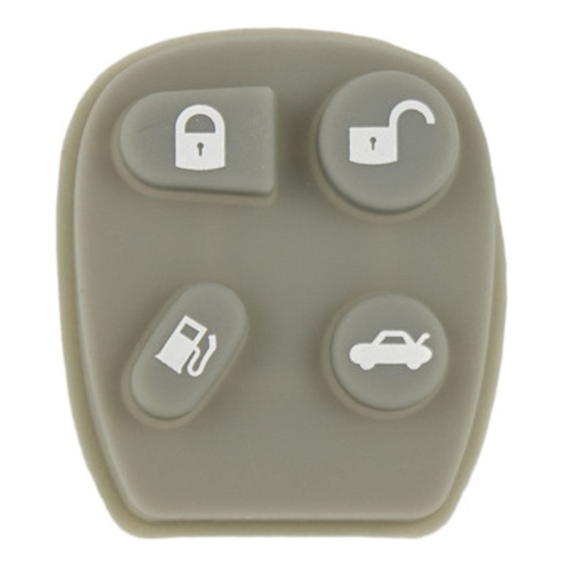 4 Button Gas Replacement PAD for GM KOBUT1BT 25656444 25656445
