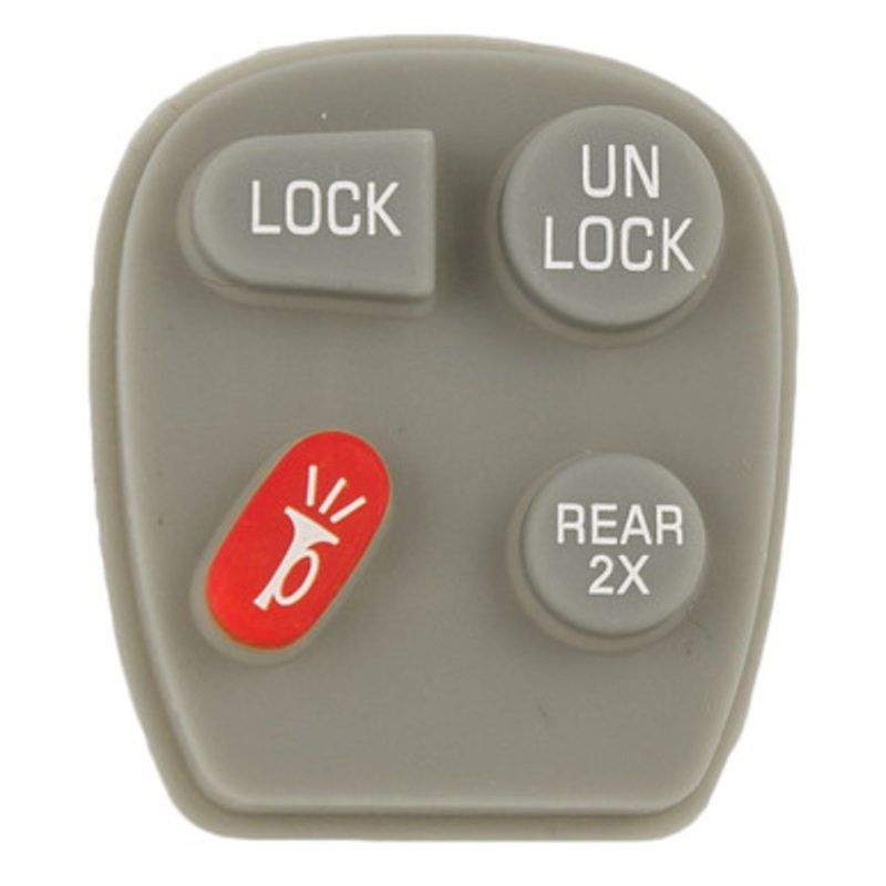 4 Button REAR 2x Replacement PAD for GM KOBUT1BT 15732805  – 5 PACK