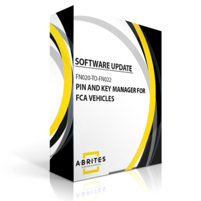 Abrites FN022 PIN and Key Manager For FCA Vehicles – Upgrade from FN020 – Software