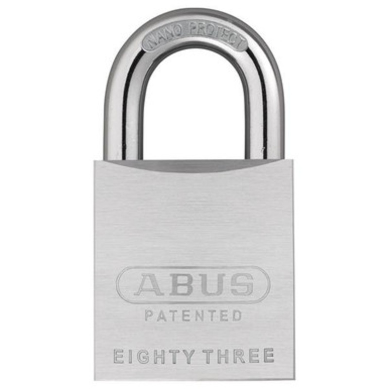 ABUS TITALIUM 83 Series 83AL/45 S2 Padlock Without Cylinder 1 3/4-inch