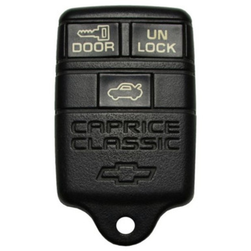 Chevrolet 3 Button Remote ABO0104T, 10205674, 315 MHz – Refurbished, Grade A
