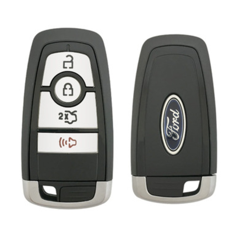 Ford 4 Button Smart Key 1-Way M3N-A2C93142300, 164-R8150, 315 MHz – Refurbished, Grade A