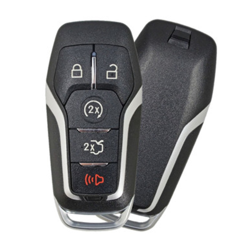 Ford Lincoln 5 Button Smart Key M3N-A2C31243300, 164-R7989, 902 MHz – Refurbished, Recase