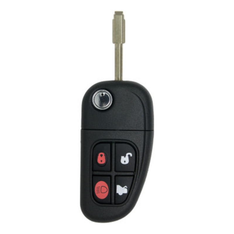 Keyless2Go Flip Key Remote Car Fob Replacement for Jaguar NHVWB1U241