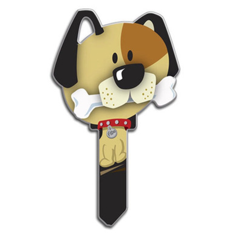 Lucky Line Key Shapes Dog  – 5 Pack – Schlage SC