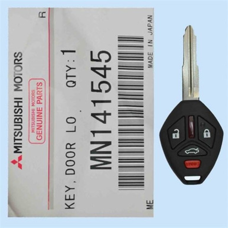 Mitsubishi 4 Button Remote Head Key OUCG8D-620M-A, MN141545, 315 MHz – New, OEM
