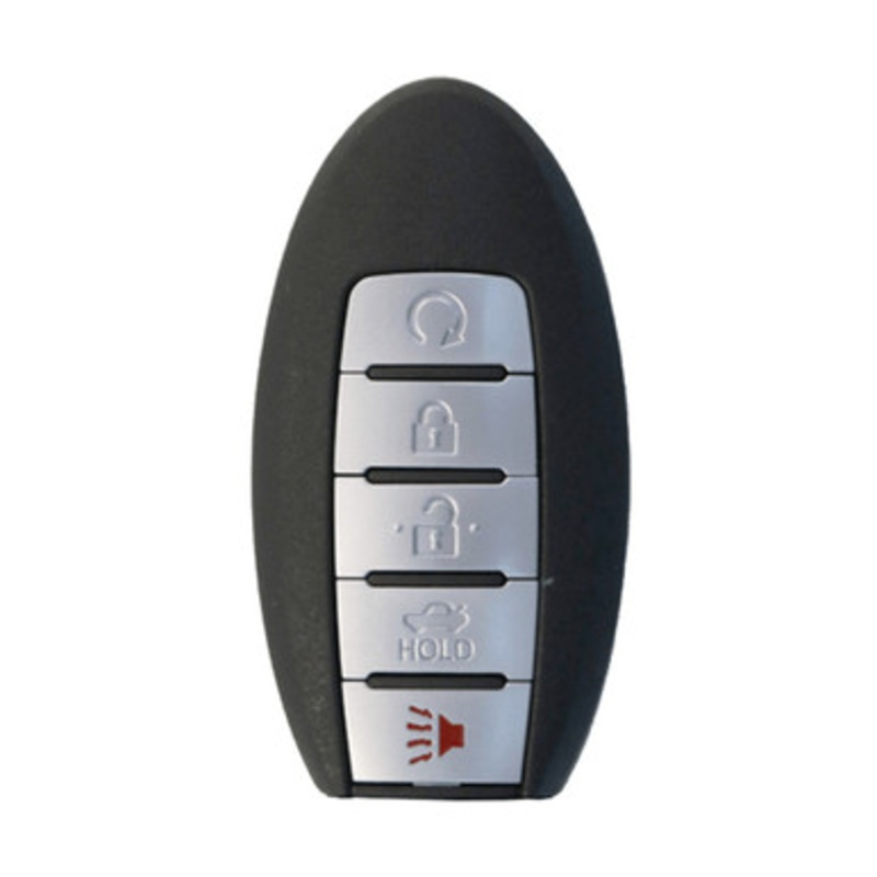 Nissan 5 Button Proximity Smart Key KR5S180144014, 285E3-9HP5B, 433 MHz – Refurbished, Recase