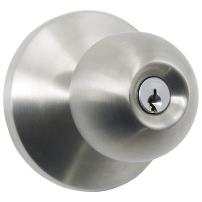 PLS RLK80 Knob Trim – Storeroom – Stainless Steel 32D