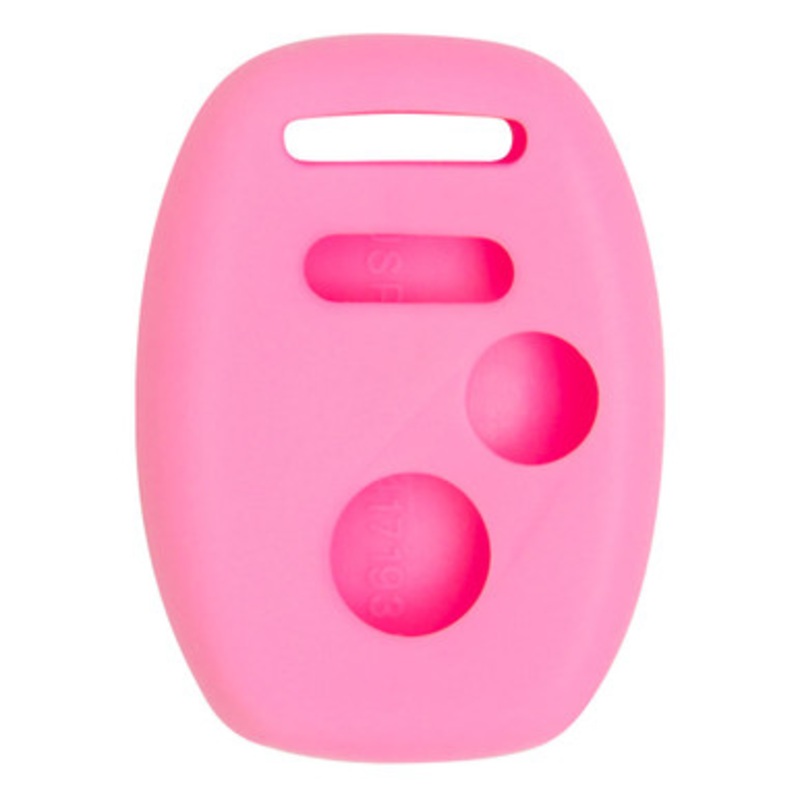 Replacement Silicone Jacket Keyless Remote Cover HNDAD33 for Honda – Pink