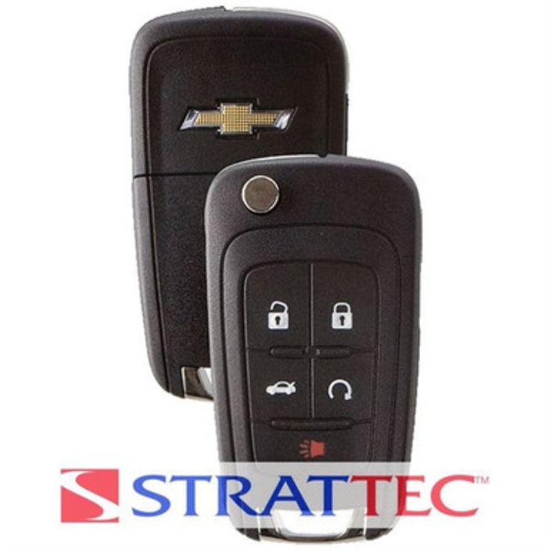 STRATTEC 5 Button Remote Head Key For GM, 433 MHZ, PLEASE VERIFY – New OEM