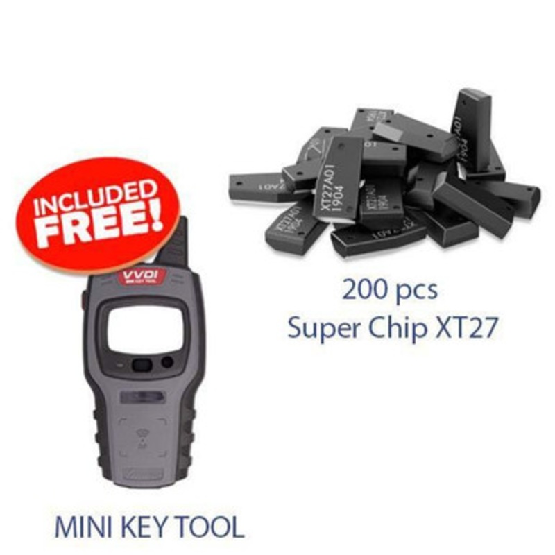 Xhorse Super Chip Cloning Transponder XT27  – SUPER DEAL – Buy 200 Chips Get Free Mini Key Tool