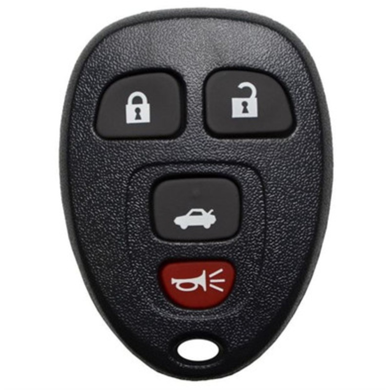 Buick Cadillac Chevrolet 4-Button Remote OUC60221 OUC60270 10337866 – Refurbished Recase