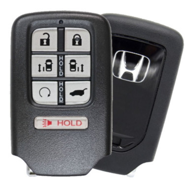 Honda 7 Button No Memory Smart Key KR5T4X, 72147-THR-A51, 433 MHz – New, OEM