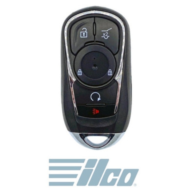 ILCO Buick 5 Button Smart Key HYQ4EA, 13521090, 433 MHz – Branded Aftermarket