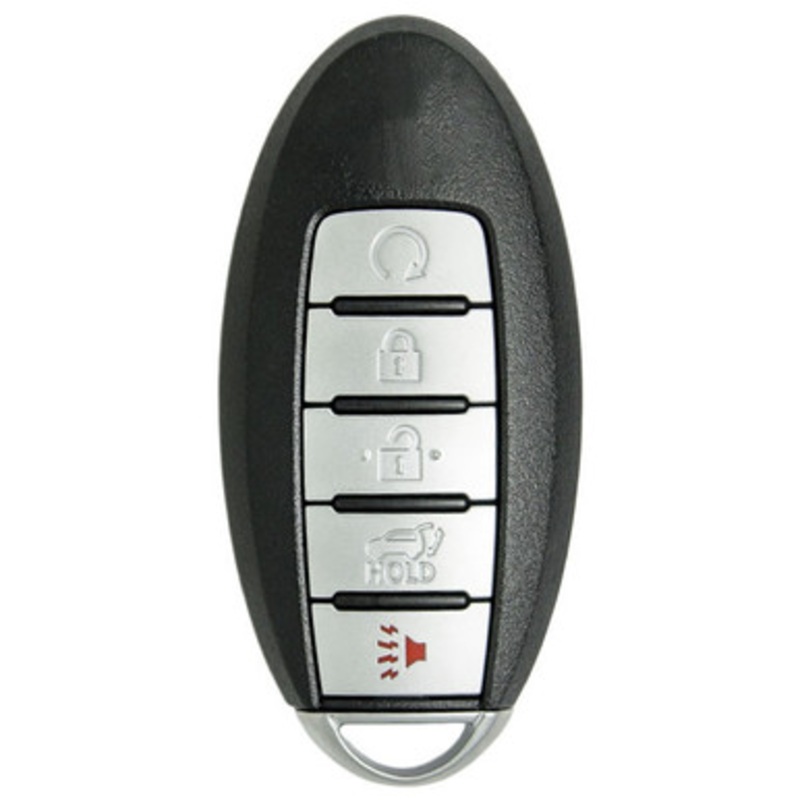 Keyless2Go 5 Button Proximity Smart Key Replacement for Nissan KR5S180144014 / IC 204 / 285E3-5AA5A