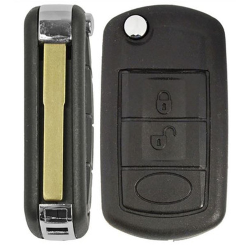 Land Rover Range Rover 3 Button Remote Flip Key HU101, NT8-15K6014CFFTXA, YWX000071, 315 MHz – Refurbished, Recase