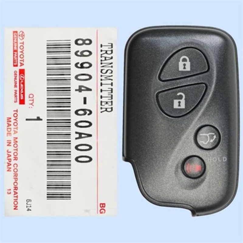 Lexus 4 Button SUV Proximity Remote Smart Key HYQ14AAB / E Board 3370 / 89904-60061 – New OEM