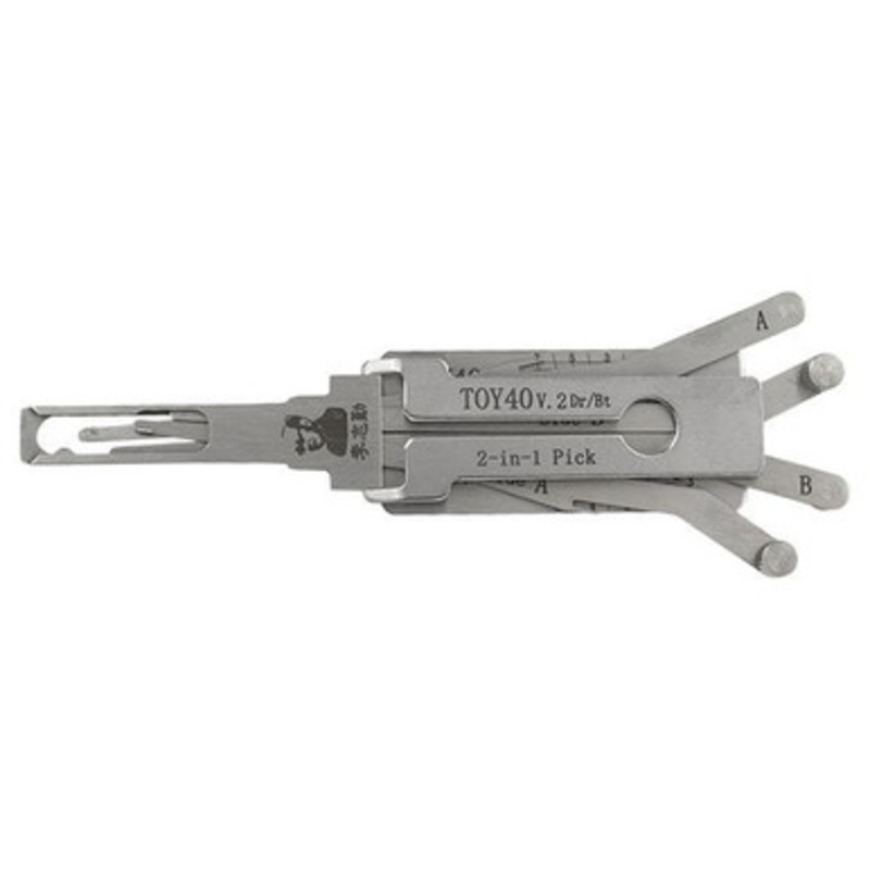 Original Lishi TOY40 Lexus LONG TR49 2-in-1 Pick – Door/Trunk
