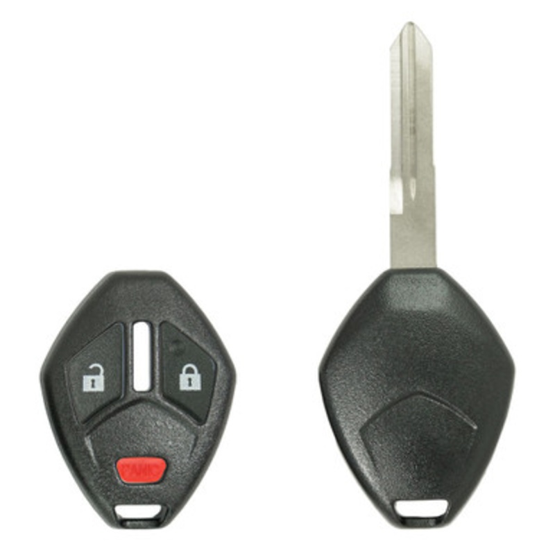 3 button Shell for Mitsubishi Remote Head Keys MIT9 MIT6