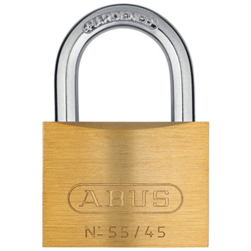 ABUS 55/45 Padlock Brass 1 1/2 inch KA 5453
