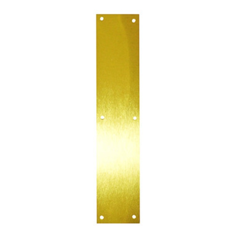 DON-JO 70 Push Plate-Brass