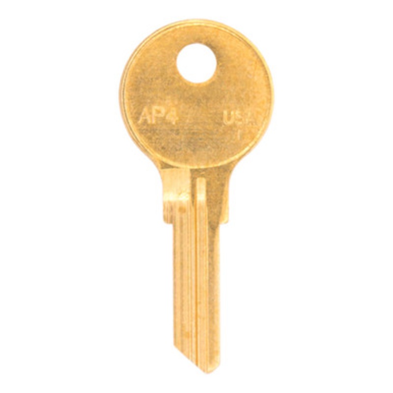 ILCO AP4 AP104 Key Blank For Chicago Locks – Brass – 50 Pack