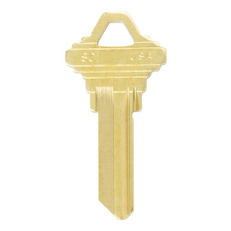 ILCO SC1 1145 Schlage Key Blank – Brass – 50 Pack