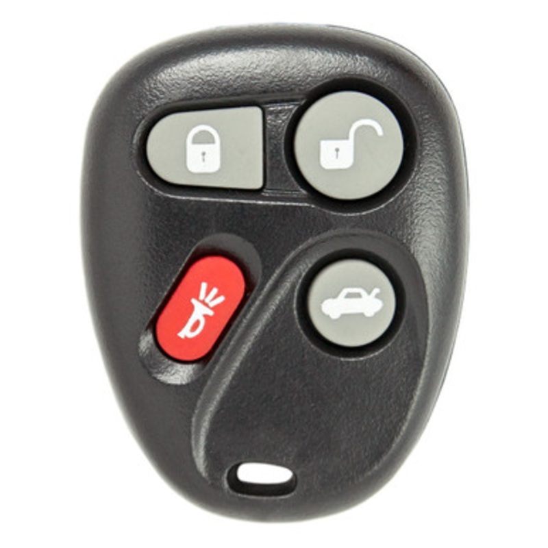 Keyless2Go Buick Cadillac Chevrolet 4-Button Remote KOBLEAR1XT 25695954
