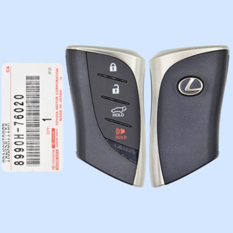 Lexus 4 Button Proximity Key LXP90 HYQ14FBF – New OEM