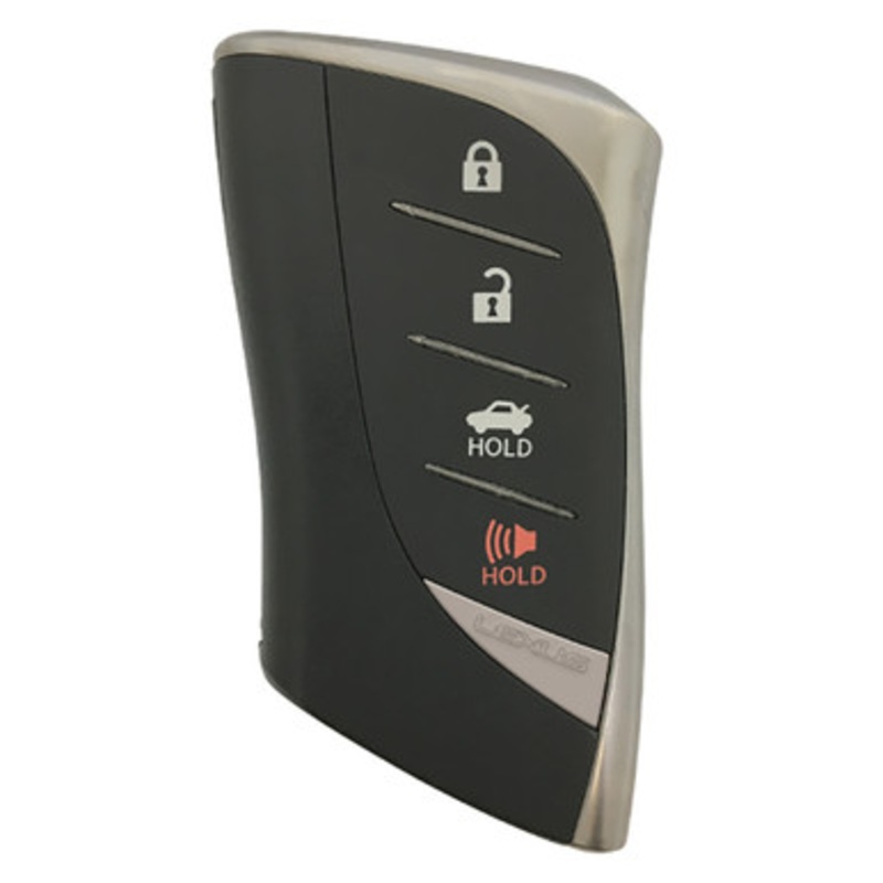 Lexus 4 Button Proximity Smart Key – Black Logo -HYQ14FBF, 8990H-50010, 315 MHz – Refurbished, Grade A