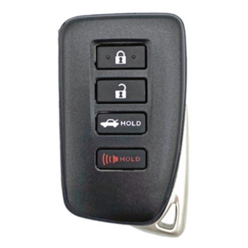 Lexus 4 Button Proximity Smart Key HYQ14FBA 89904-06170, 89904-30A30, 89904-30A31, 89904-30A91, 89904-30G90, 89904-30K20 – Refurbished, Recase