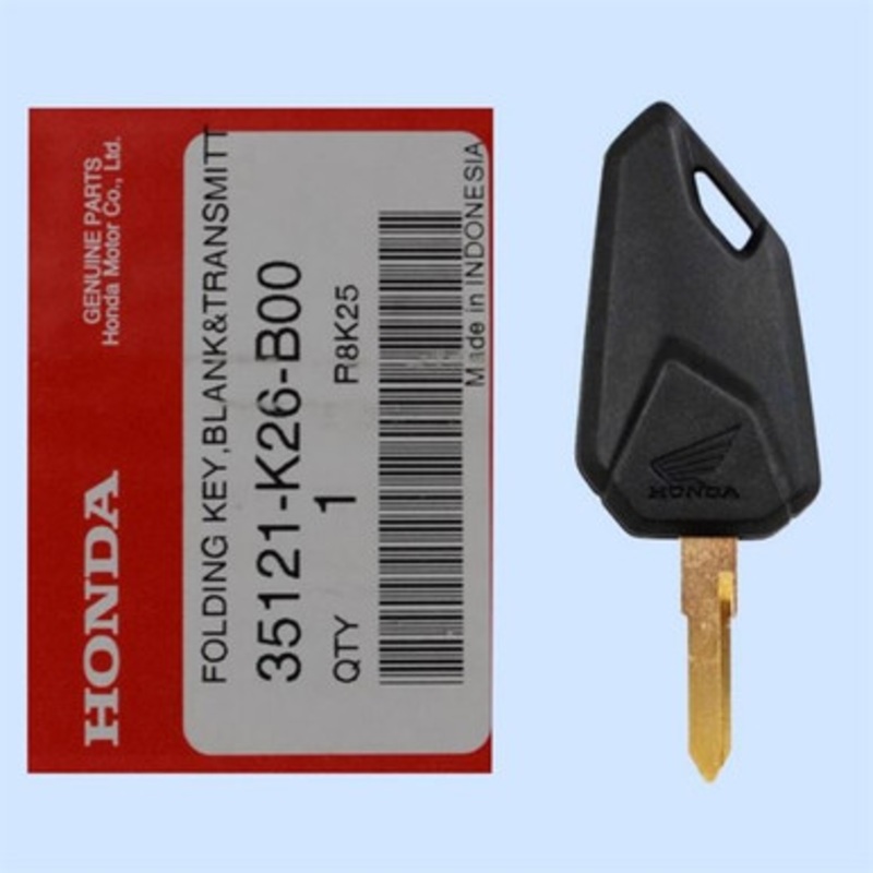 OEM Brand New 35121-K26-B00 Motorcycle Plastic Head Folding Key