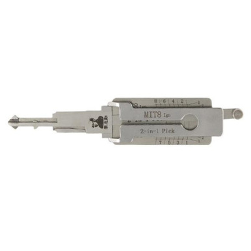 Original Lishi MIT8 Mitsubishi 2-in-1 Pick – Door /Trunk/Ignition
