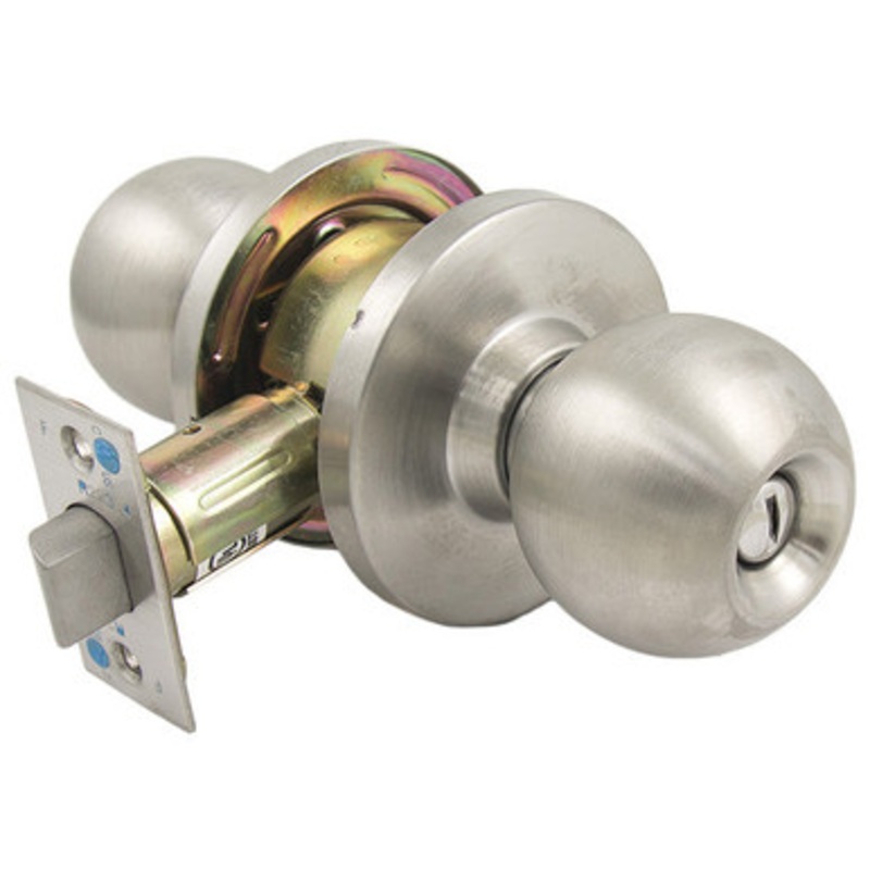 PLS K240 Grade 2 Cylindrical Door Knob – Privacy – 32D